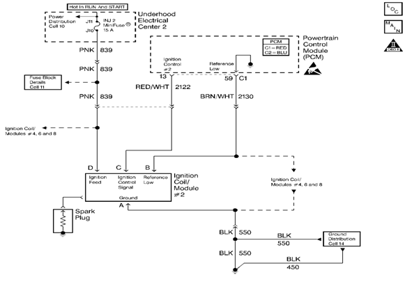 DTC P0352 Ignition Coil 2 Control Circuit